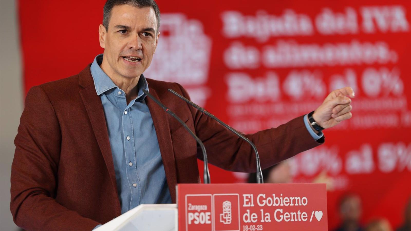 Sánchez, sobre el PP: "Por fin reconocen que el aborto es un derecho"
