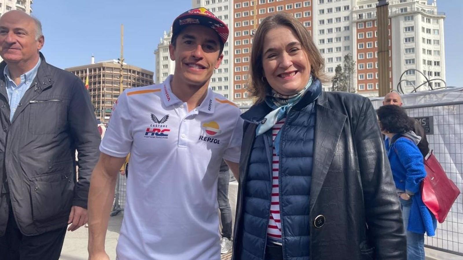 Rivera de la Cruz destaca la "capacidad de superación y actitud positiva" de Marc Márquez