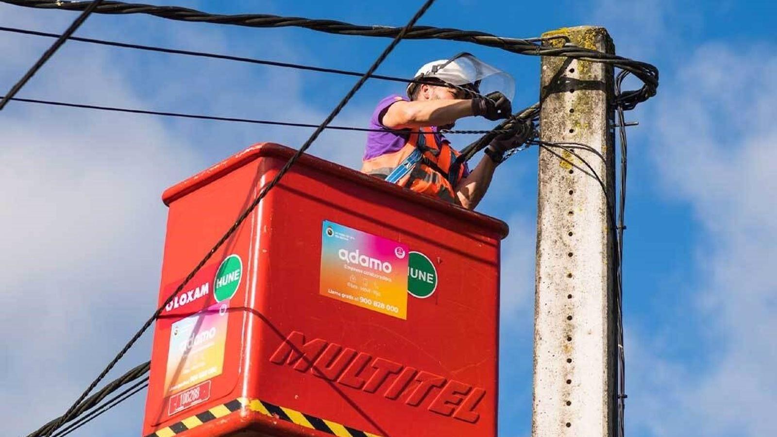 Un corte de cables de fibra óptica deja sin Internet a los vecinos de Moralzarzal