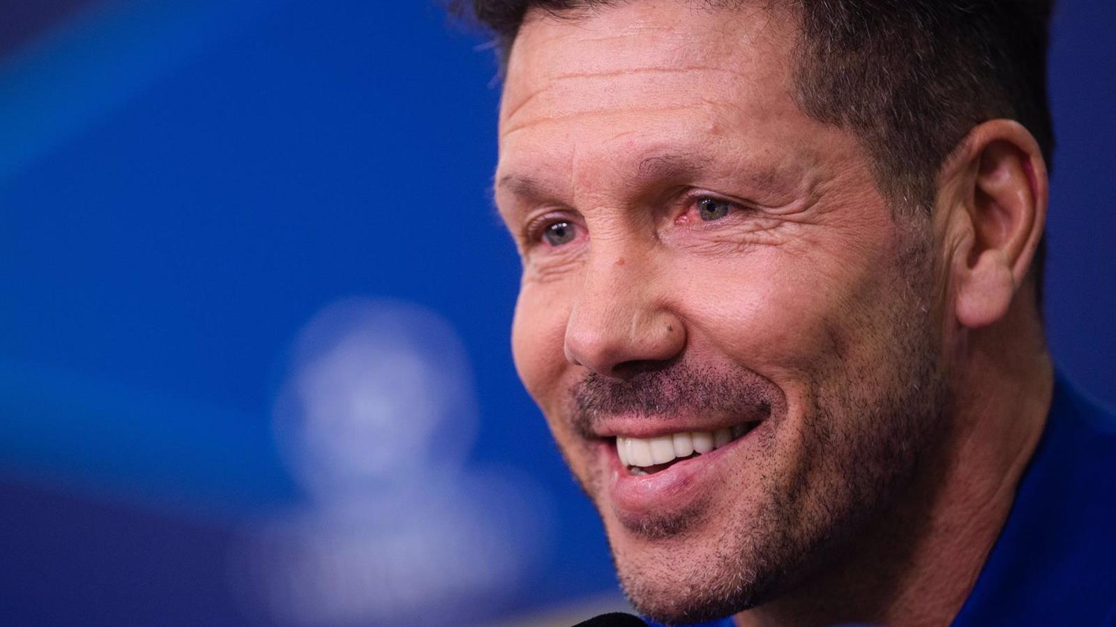 Simeone: "Esperamos que todo sea sano porque queremos competir con las mismas posibilidades"