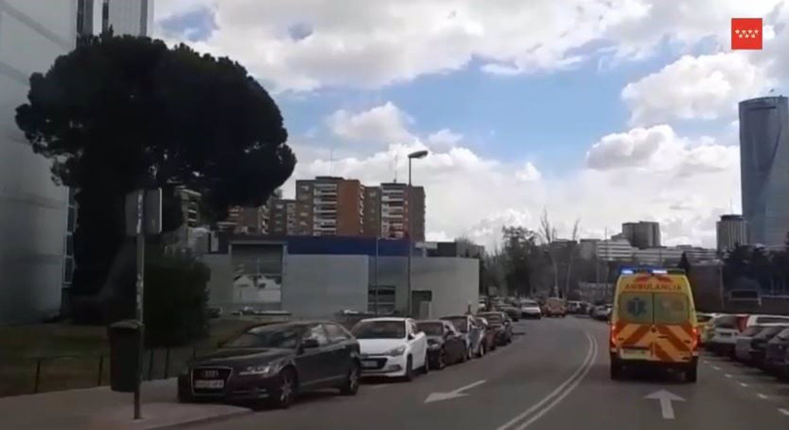 Grave un hombre de 55 años tras caerse desde 4 metros de altura mientras trabajaba en una obra de construcción