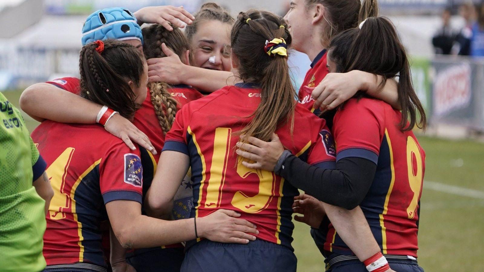 España conquista su décimo Europeo femenino de rugby con una exhibición