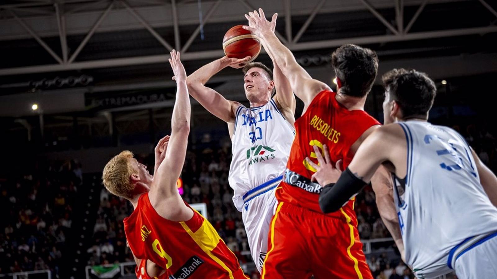 Crónica del España - Italia de baloncesto: 68-72