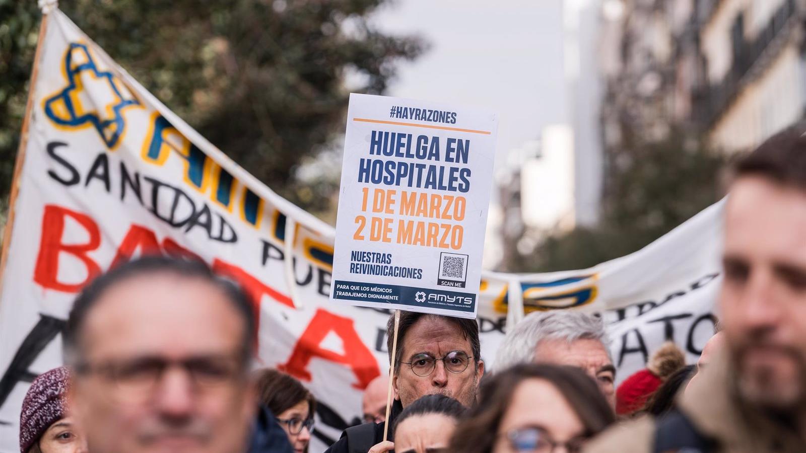 La Consejería de Sanidad califica de "fracaso" la huelga de hospitales al registrar un 9% de seguimiento