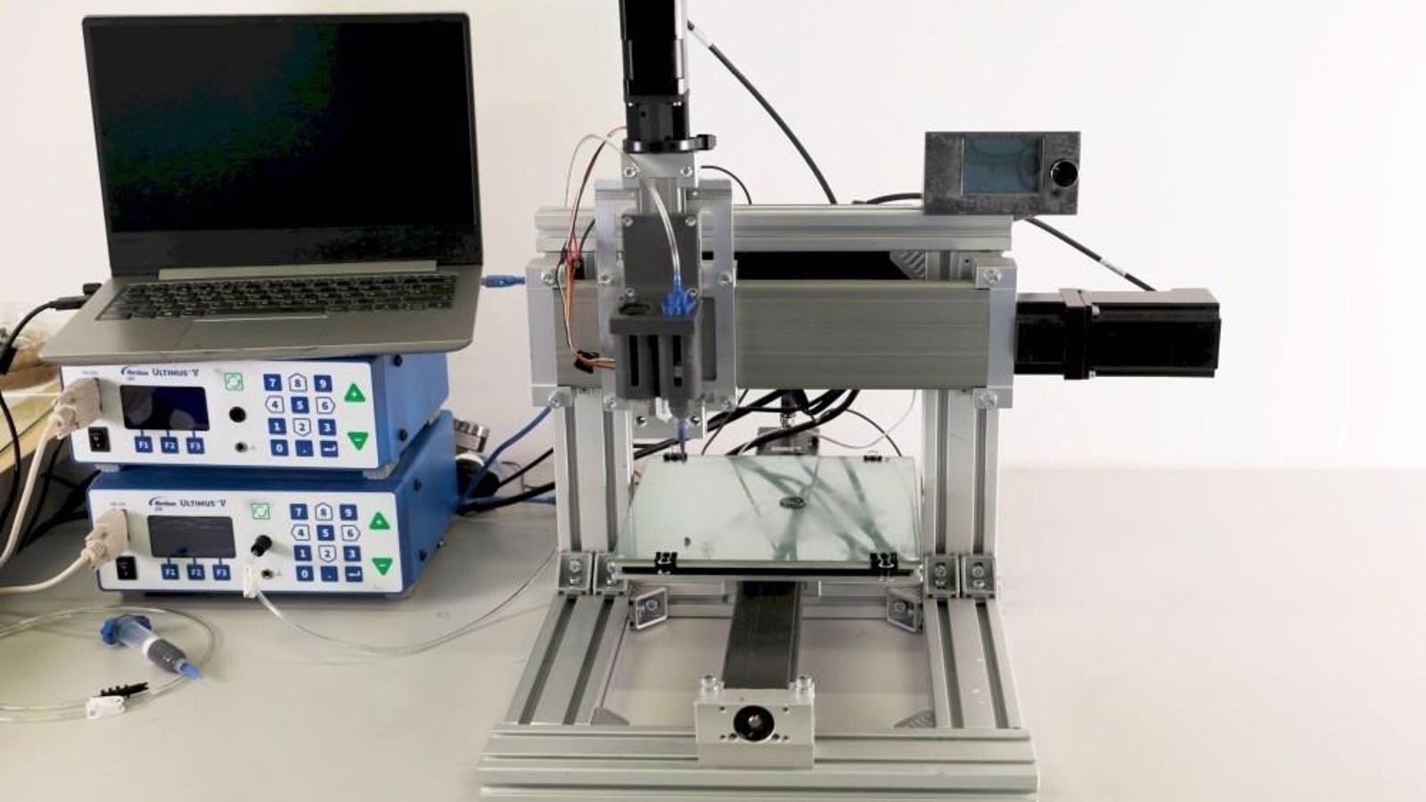 La UC3M desarrolla una impresora 4D de materiales inteligentes con propiedades magnéticas y electromecánicas