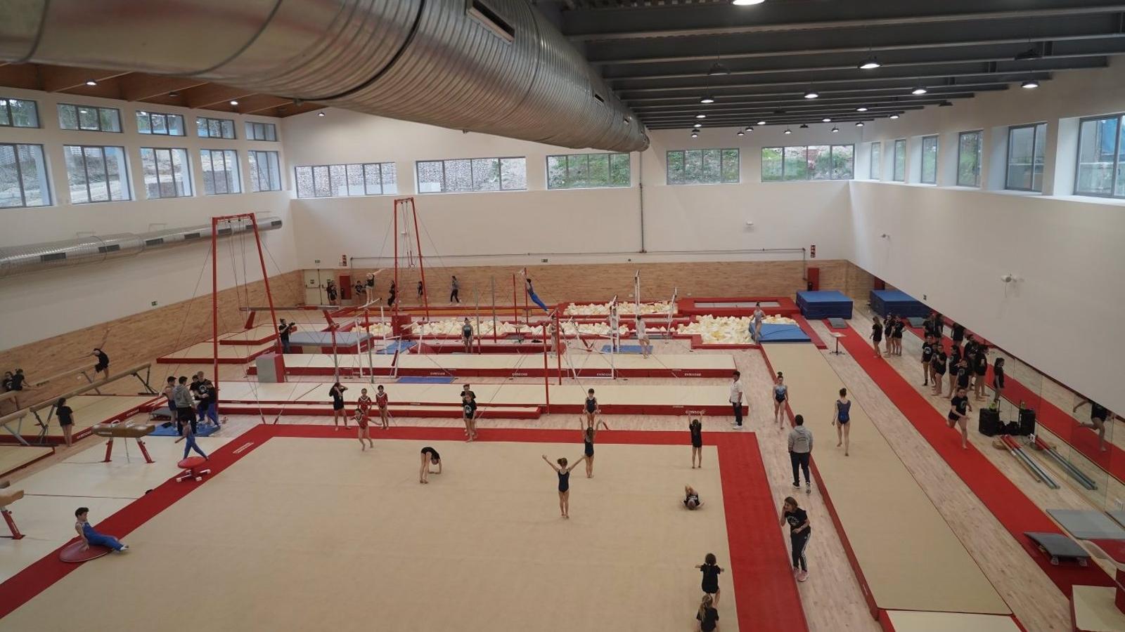 San Blas-Canillejas suma un nuevo pabellón de gimnasia artística en el centro deportivo municipal