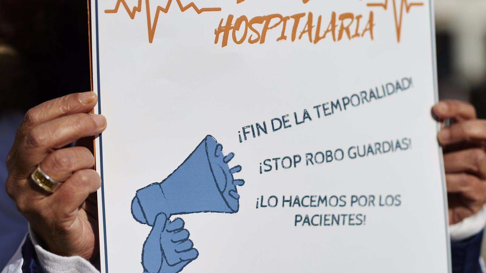 El comité de huelga de Atención Hospitalaria propone cuatro medidas urgentes y otras seis para abordar en la próxima legislatura