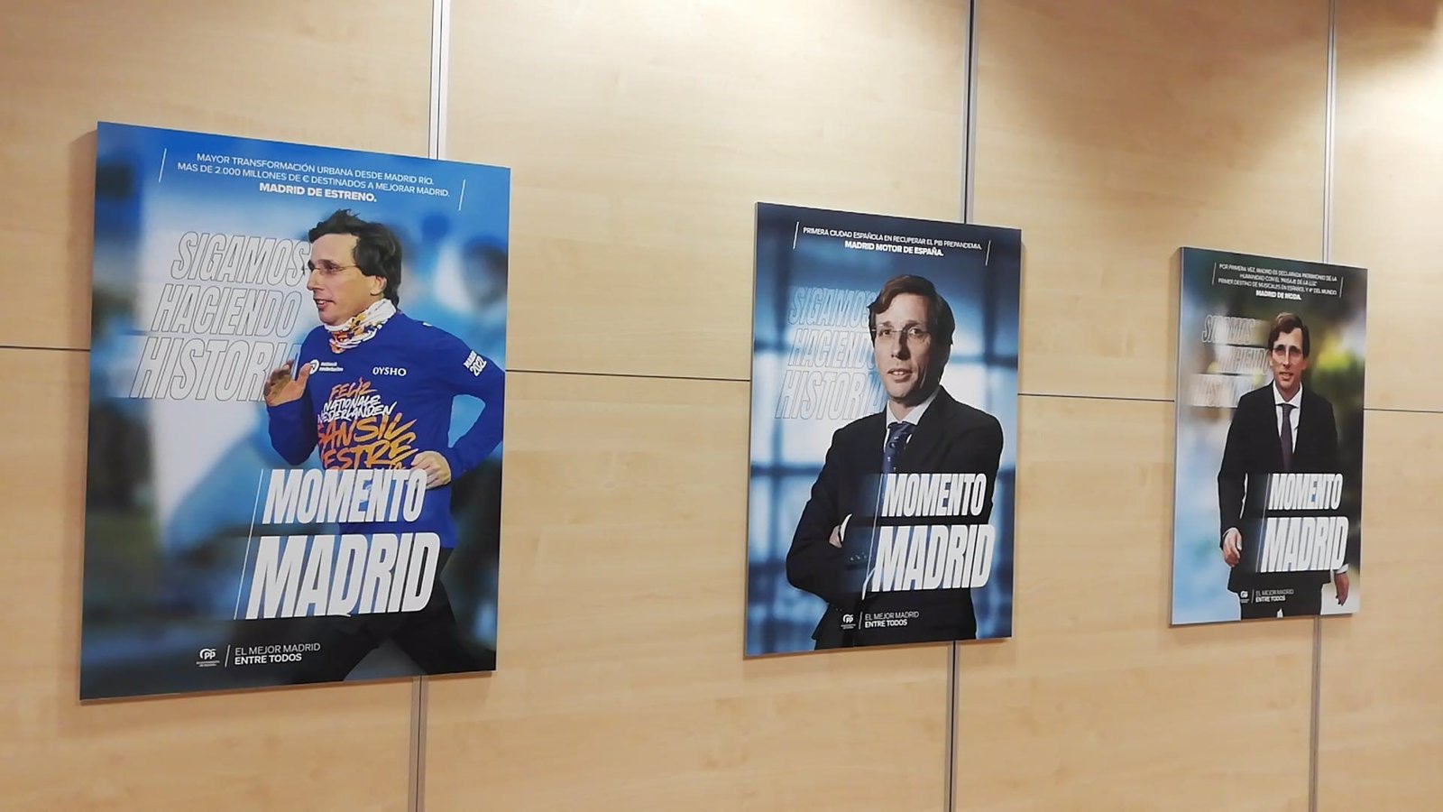 Martínez-Almeida lanza su campaña para las elecciones del 28M: 'Momento Madrid. Sigamos haciendo historia'