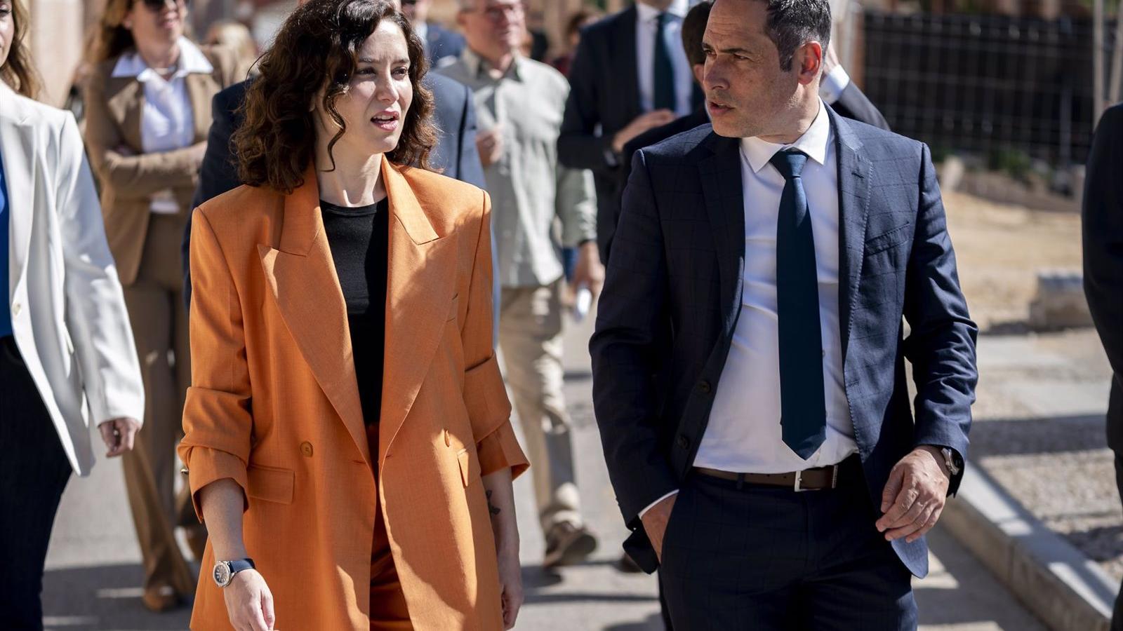 Díaz Ayuso detalla las inversiones regionales en Griñón: seis millones en atención a mayores y un 15% más para obras públicas Díaz Ayuso detalla las inversiones regionales en Griñón: seis millones en atención a mayores y un 15% más para obras públicas