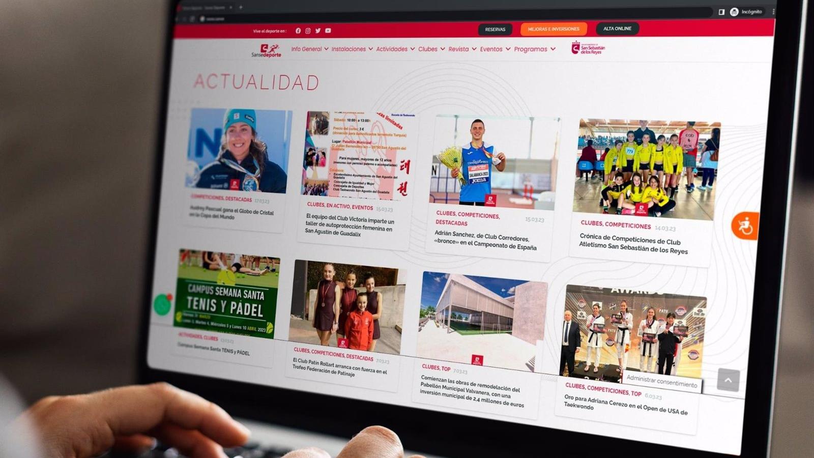Sanse Deporte cumple un año con medio millón de visualizaciones, 55.000 usuarios y una App en julio