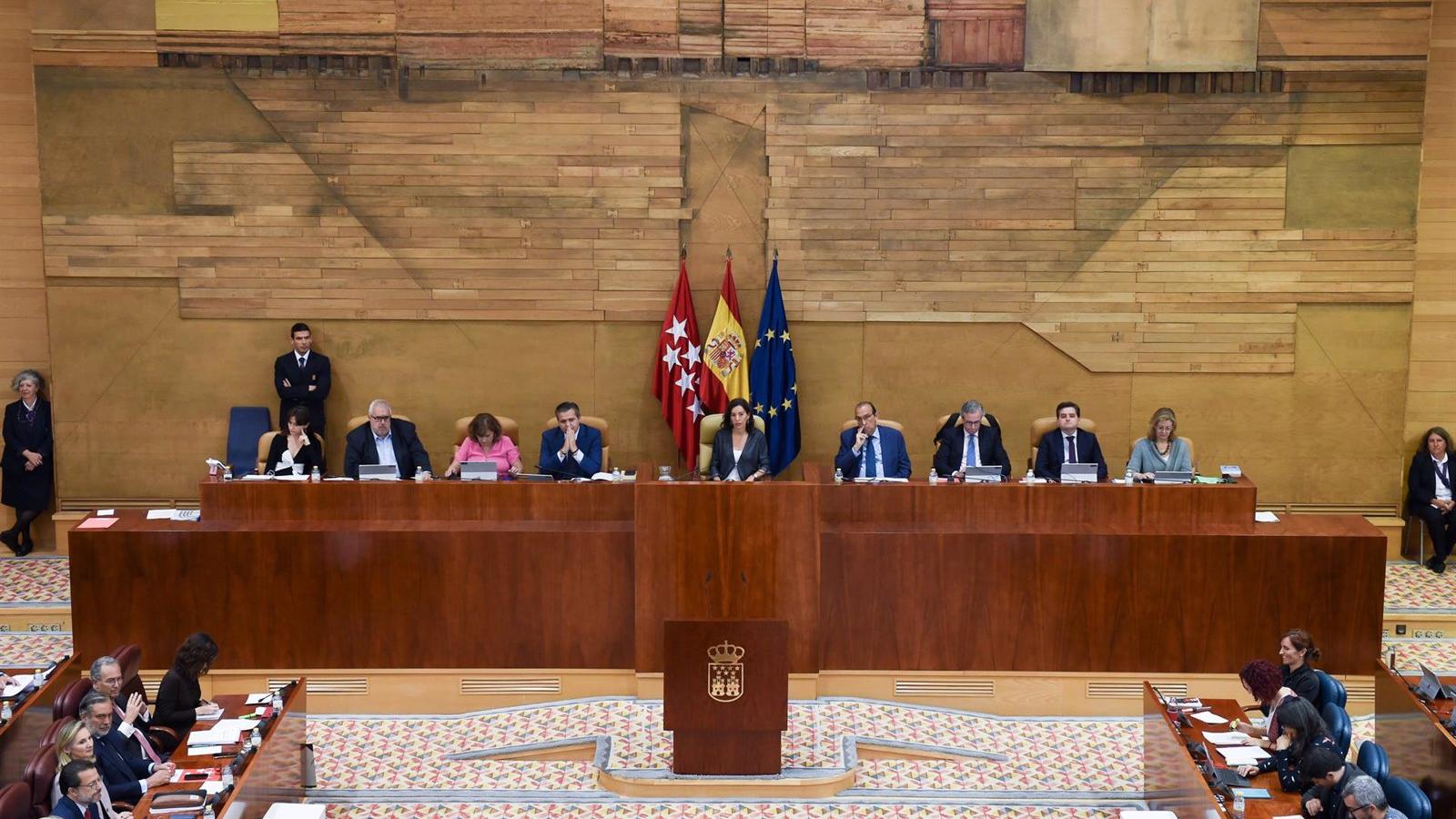 La Asamblea de Madrid presenta un recurso de inconstitucionalidad contra el Impuesto a las Grandes Fortunas del Gobierno central