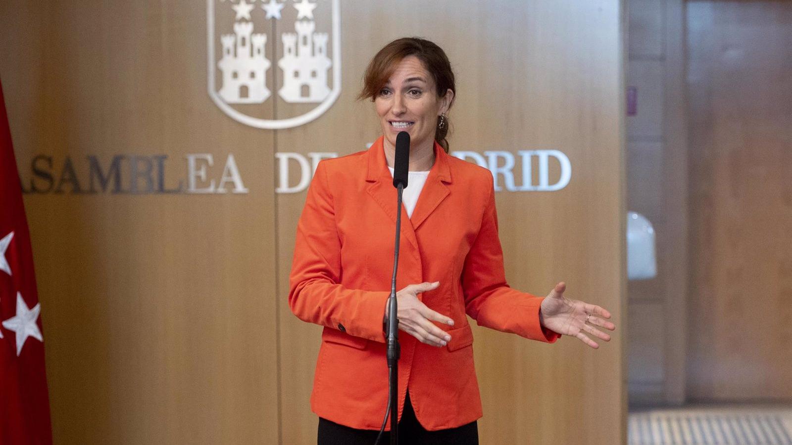 Mónica García dice que no se cree la "ruptura fake" de Ayuso con Vox