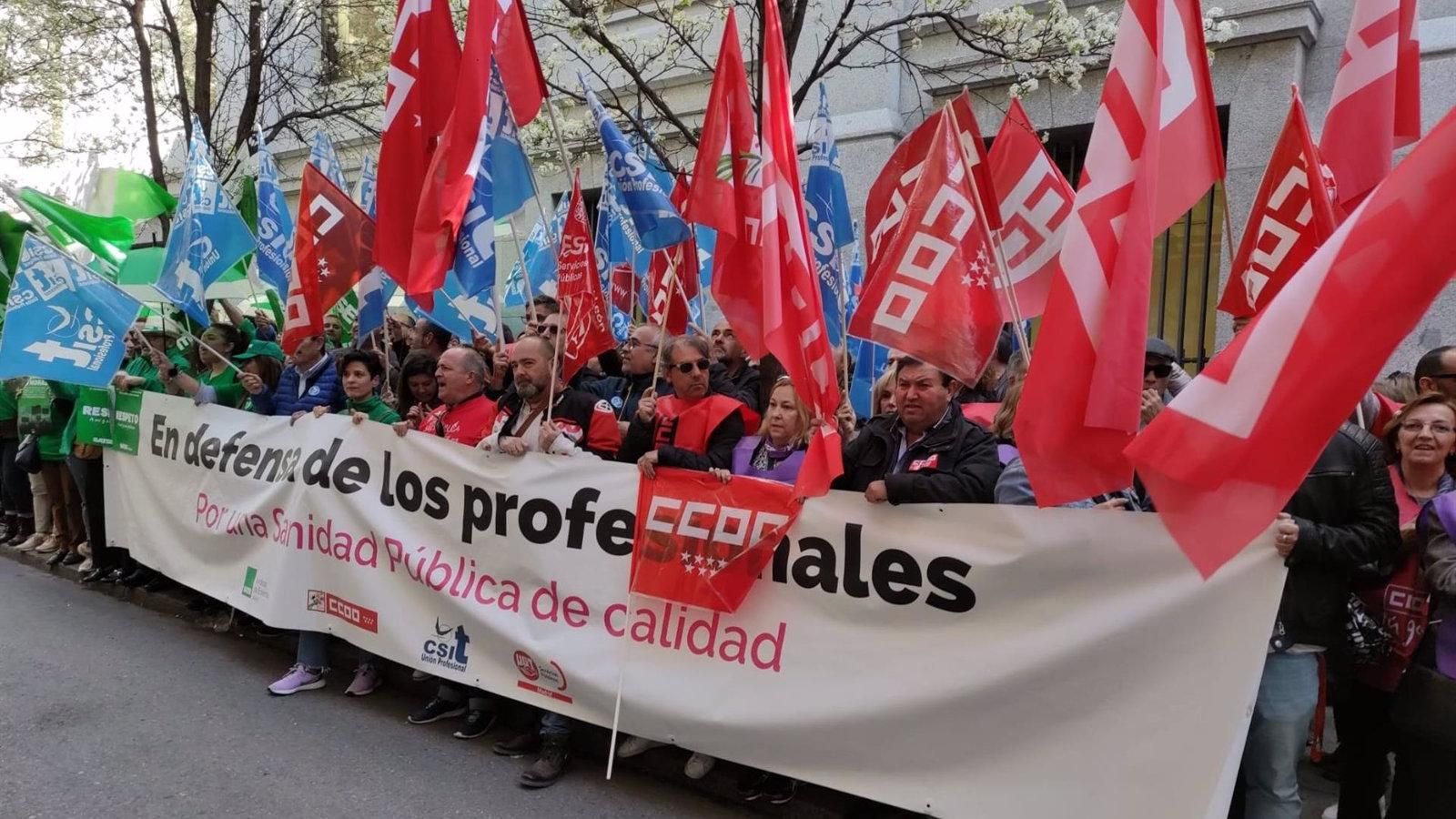 Sindicatos auxiliares médicos reclaman la vuelta a la jornada de 35 horas en el Sermas
