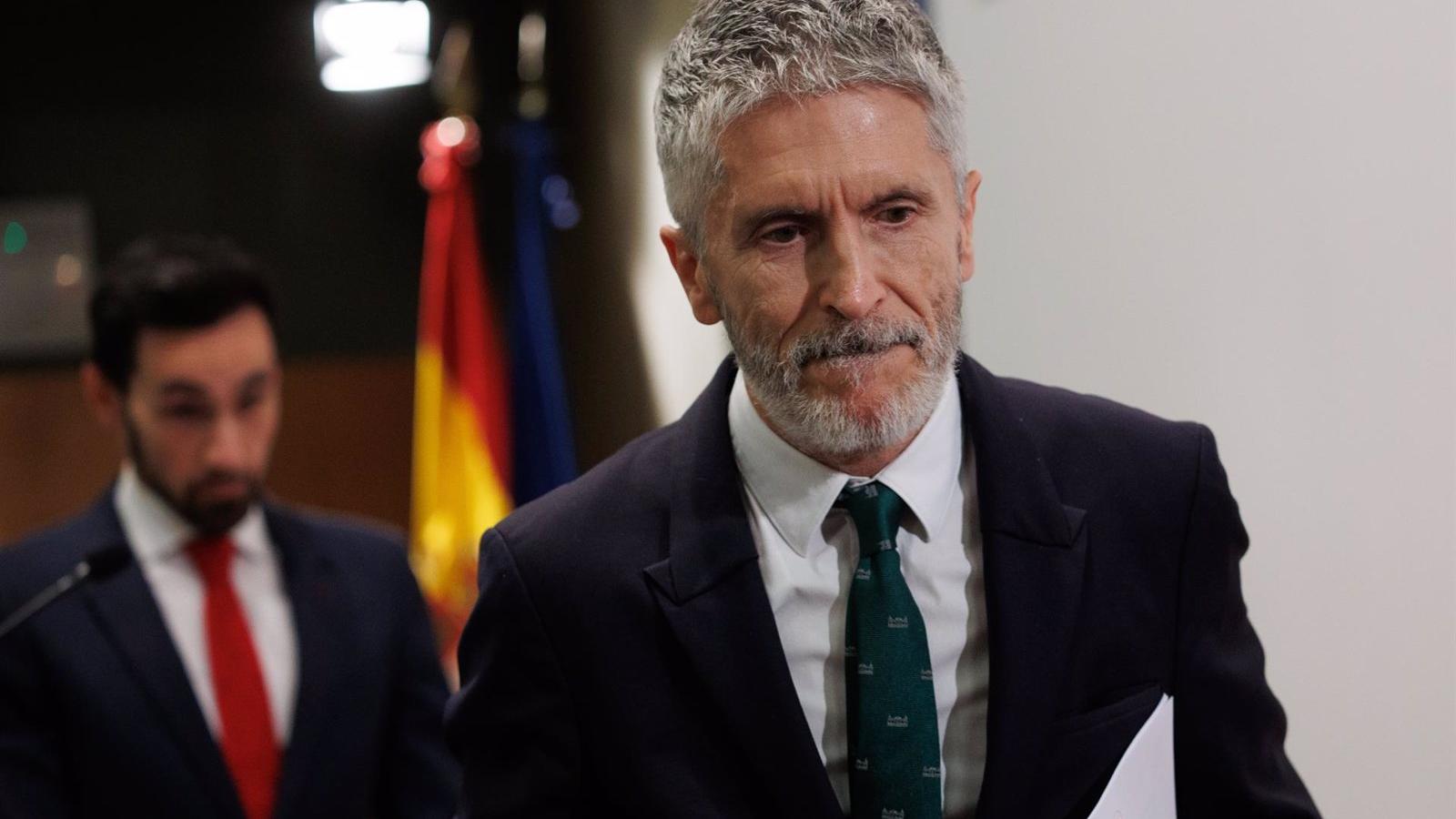 Marlaska descarta dimitir tras anular el Supremo el cese de Pérez de los Cobos