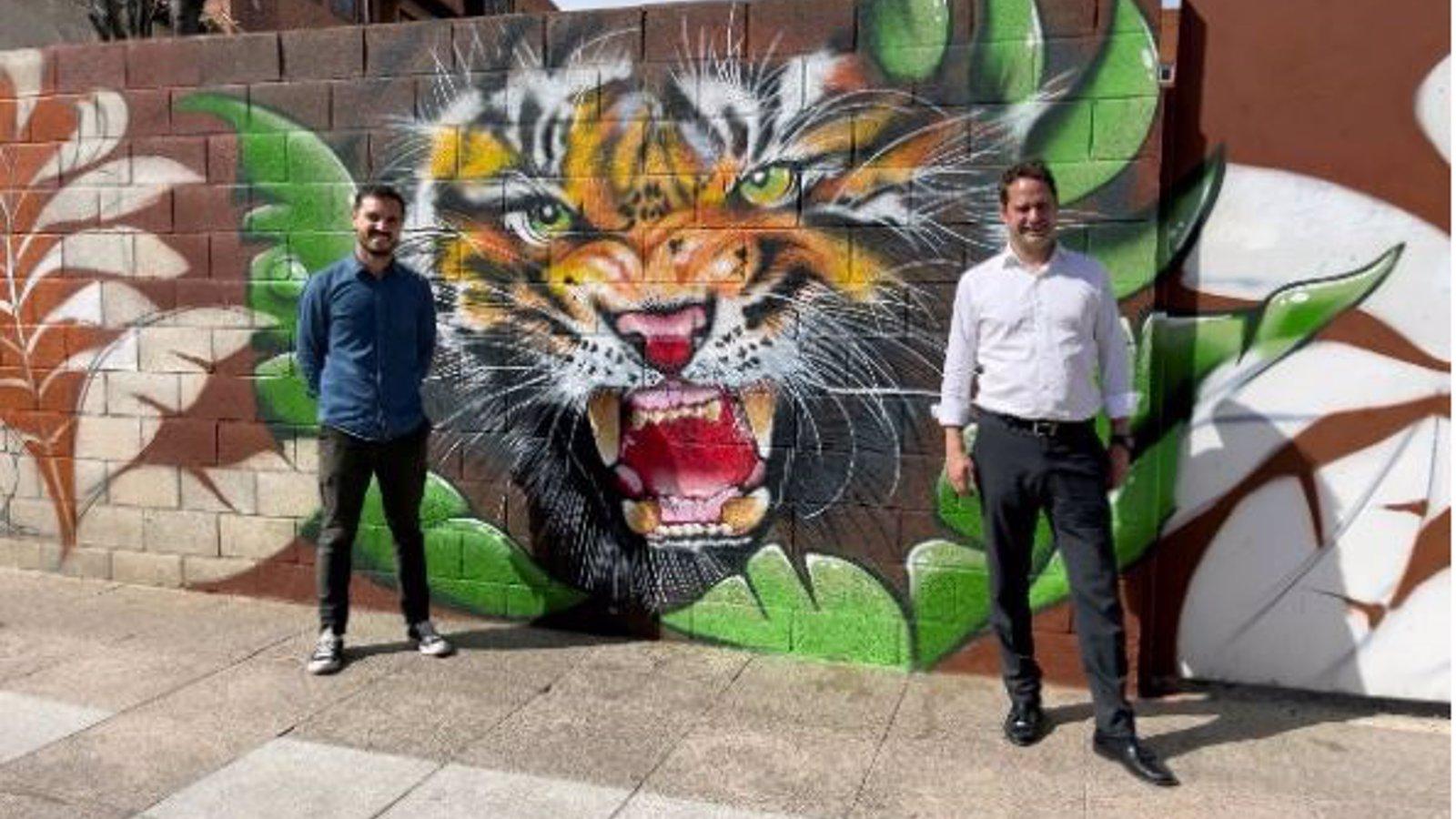 Cinco nuevos murales se suman al catálogo de arte callejero de Torrejón