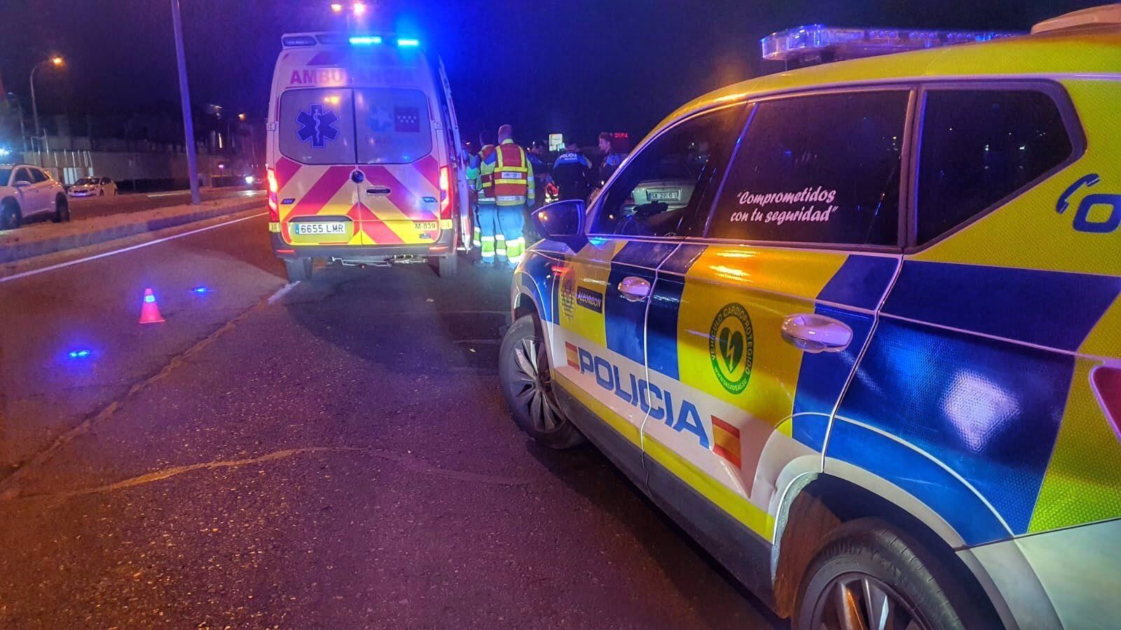 Policía Municipal de Alcorcón salva la vida de una persona en parada cardiorrespiratoria dentro de un vehículo