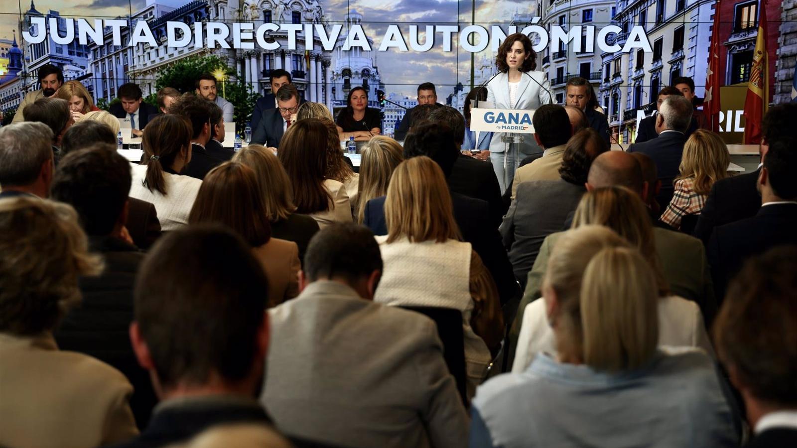 Díaz Ayuso apela al "Madrid popular" y destaca el "momento único" de las elecciones del 28M: "Tenemos ganas de ganar"