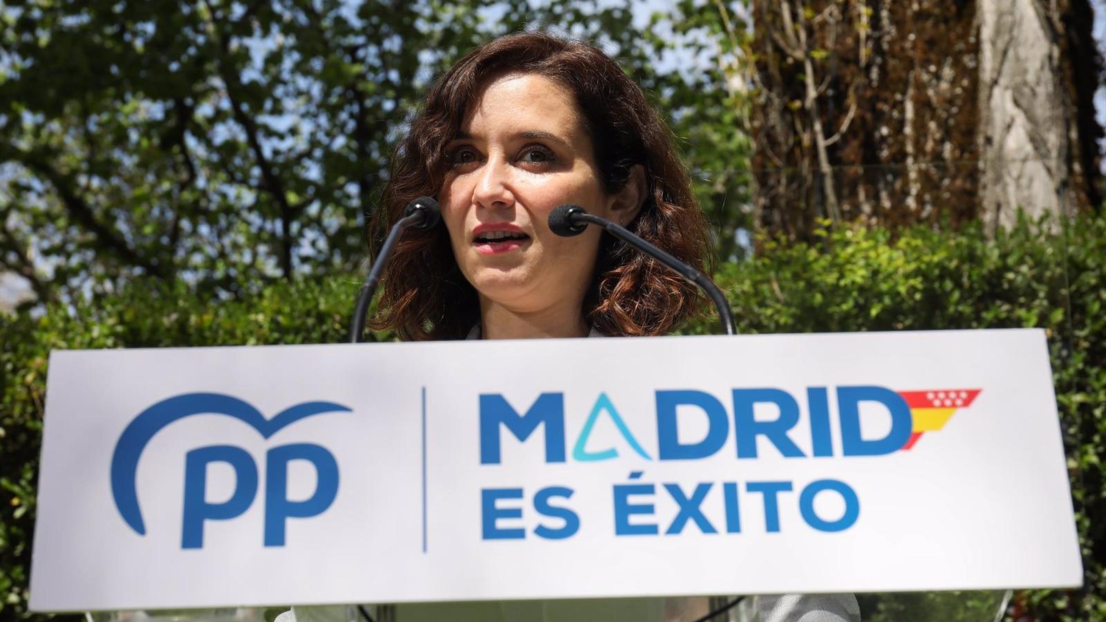 Díaz Ayuso: lo único en lo que ha invertido Sánchez en Doñana "ha sido en su palacio de verano"
