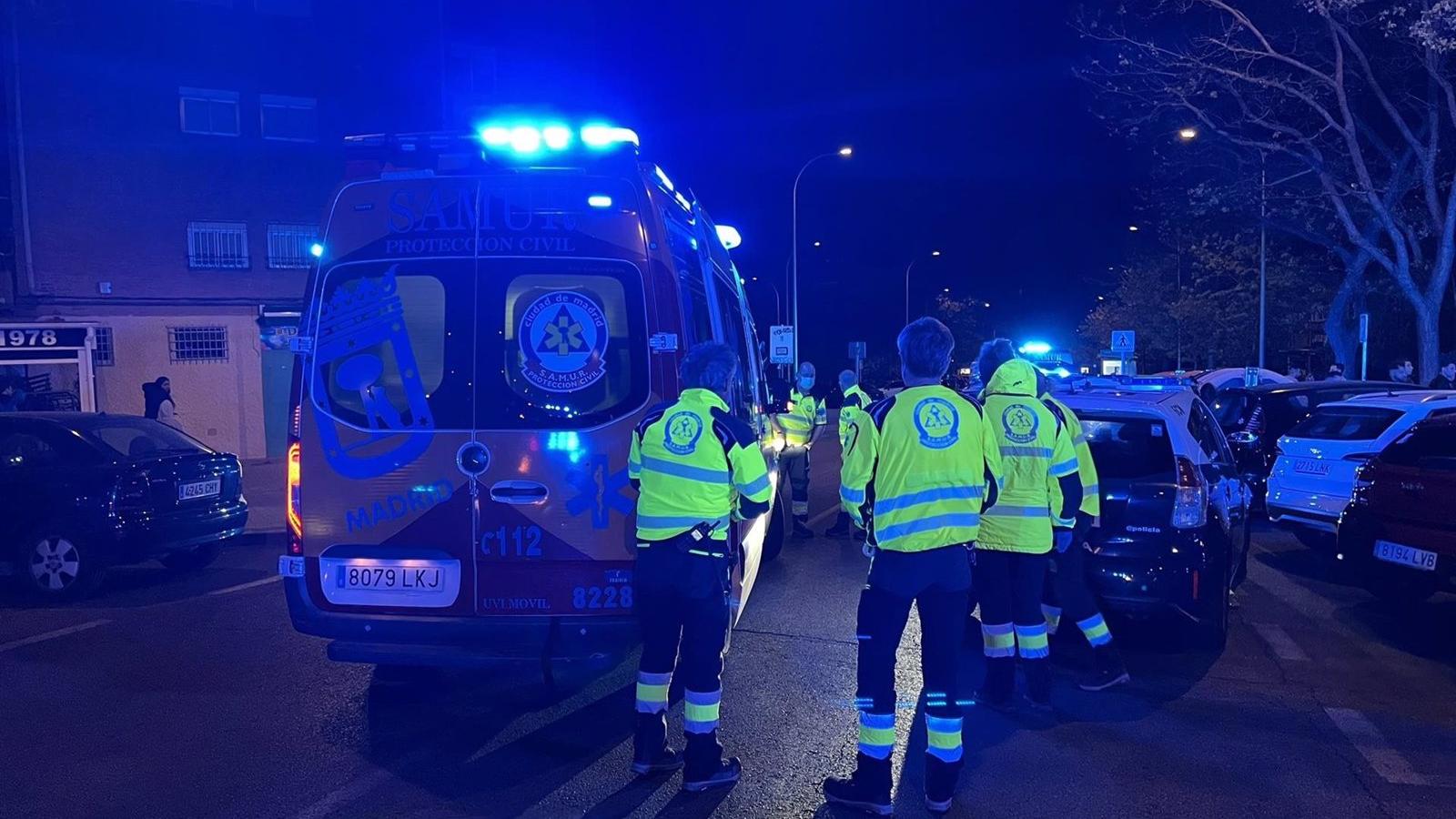  Grave un hombre de 46 años agredido en un local de Puente de Vallecas