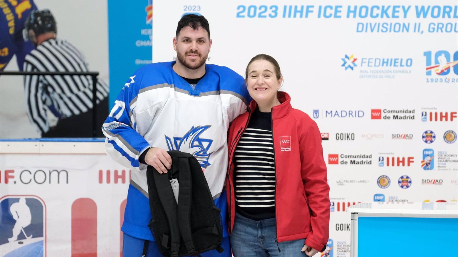 Rivera de la Cruz pone en valor que Madrid acoja por primera vez el Ice Hockey World Championship
