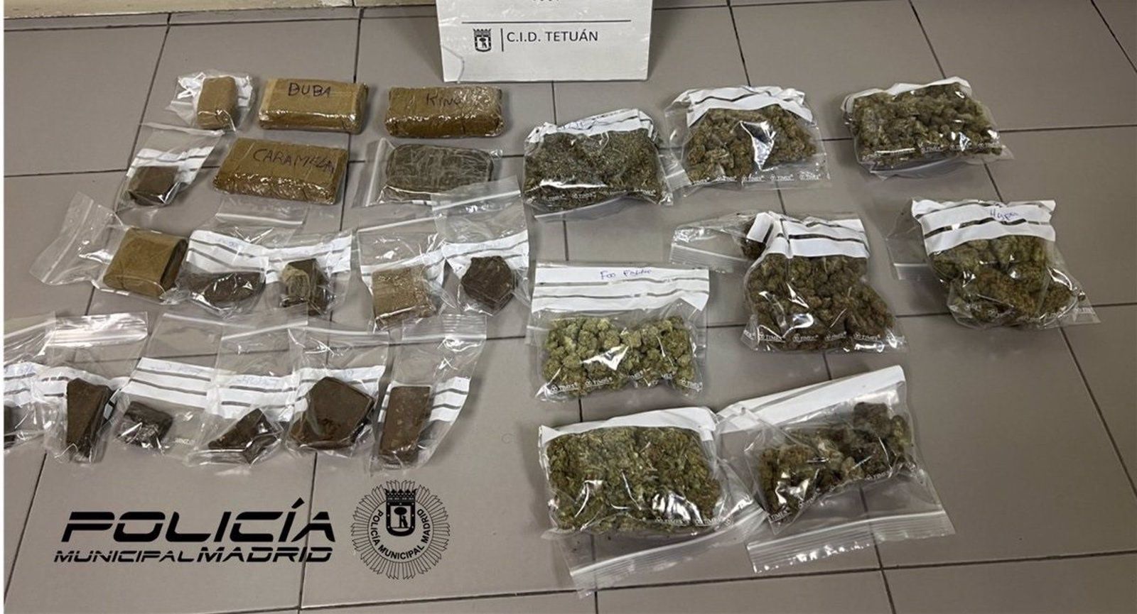  Detenido en Tetuán con más de un kilo de hachís y marihuana en la silla portabebé de su coche