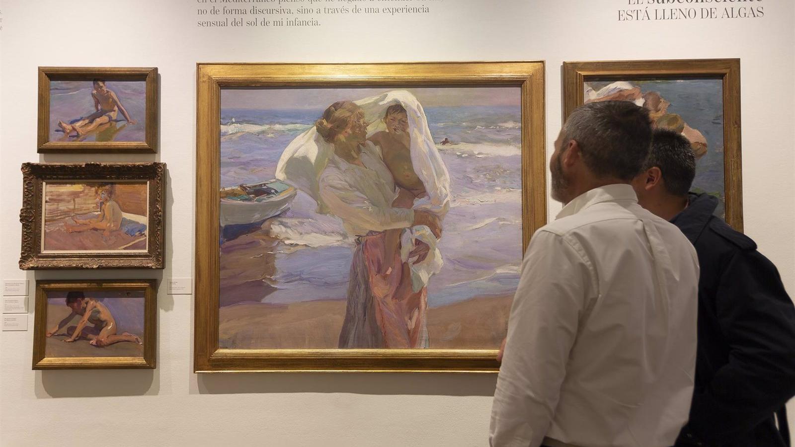 El escritor Manuel Vicent acerca la literatura a la pintura 'En el mar de Sorolla': 