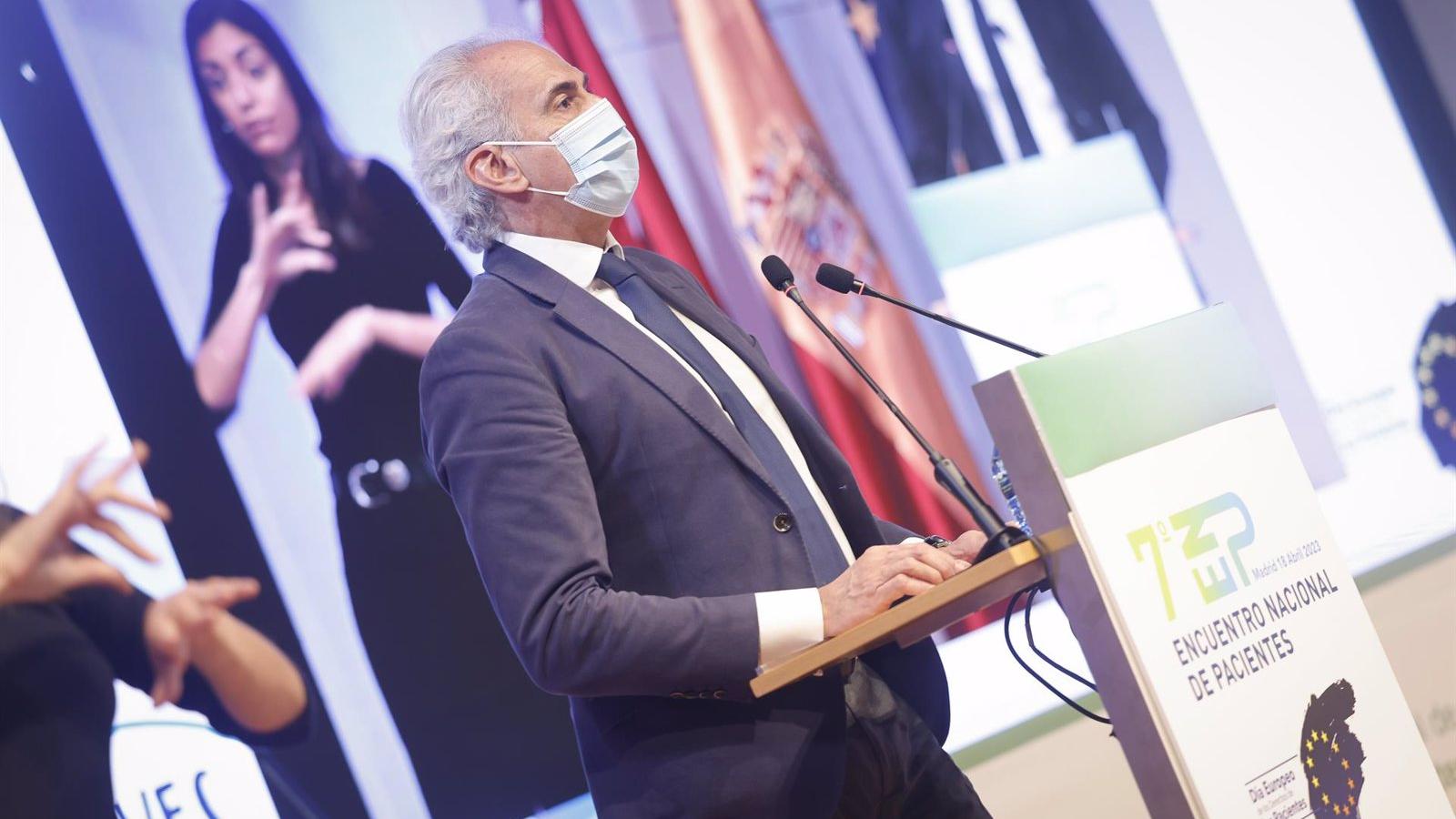 Escudero, sobre el paro en el Sermas: "Los sindicatos ya habían planeado perfectamente esta huelga antes de las elecciones"