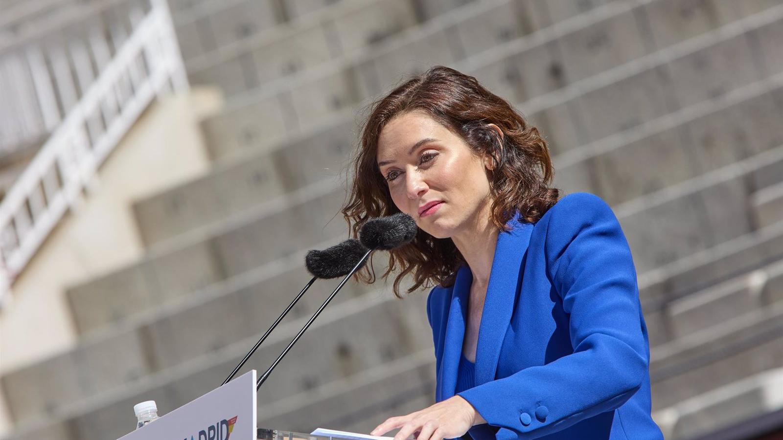 Díaz Ayuso presenta al completo su lista para el 28M