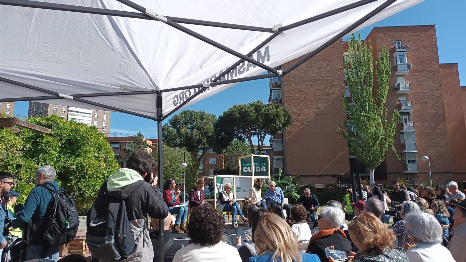 Más Madrid propone un modelo de apartamentos para mayores con espacios vecinales e instalaciones para el barrio