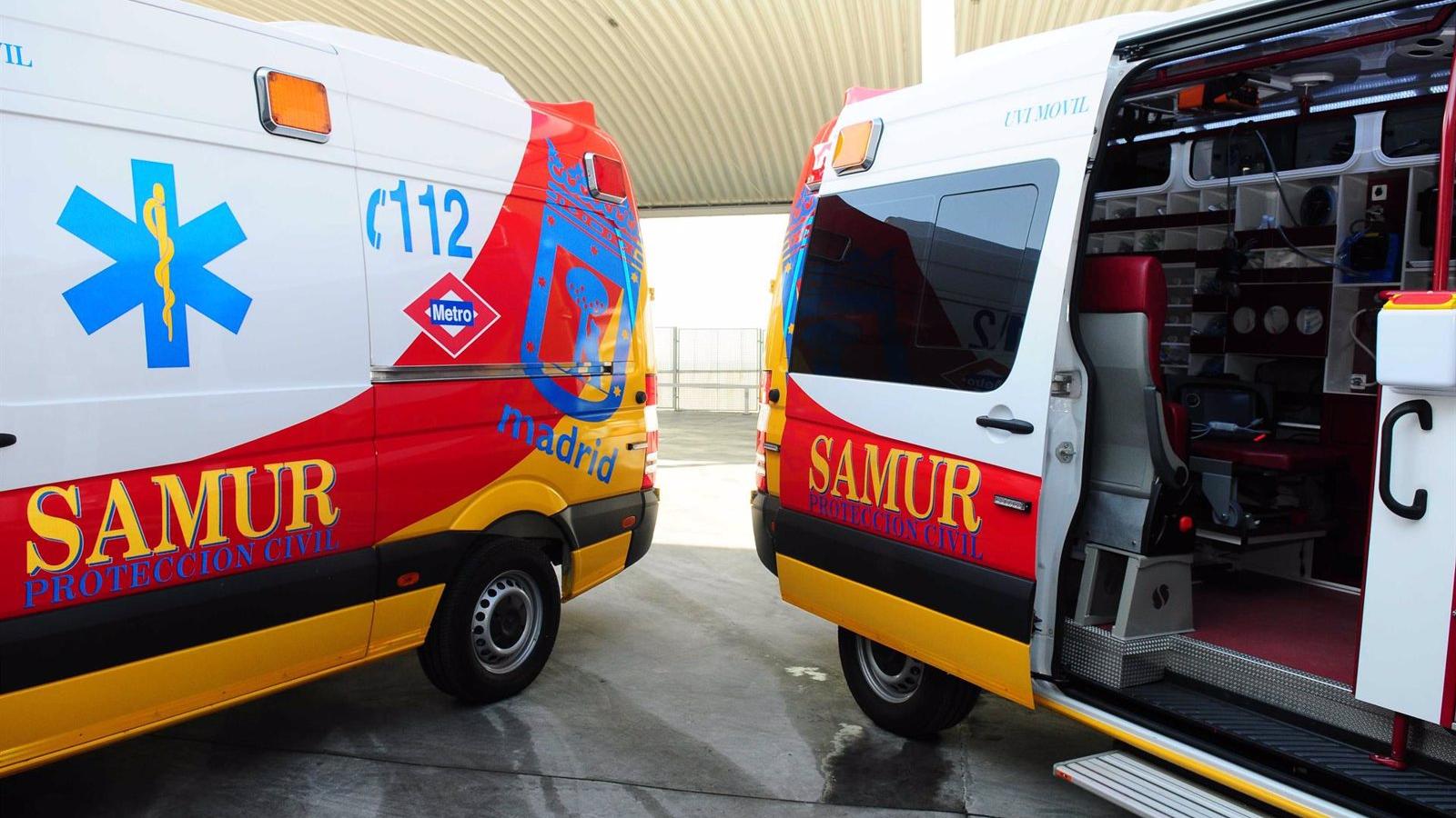 Una mujer grave por quemaduras tras un incendio en una vivienda en Puente de Vallecas