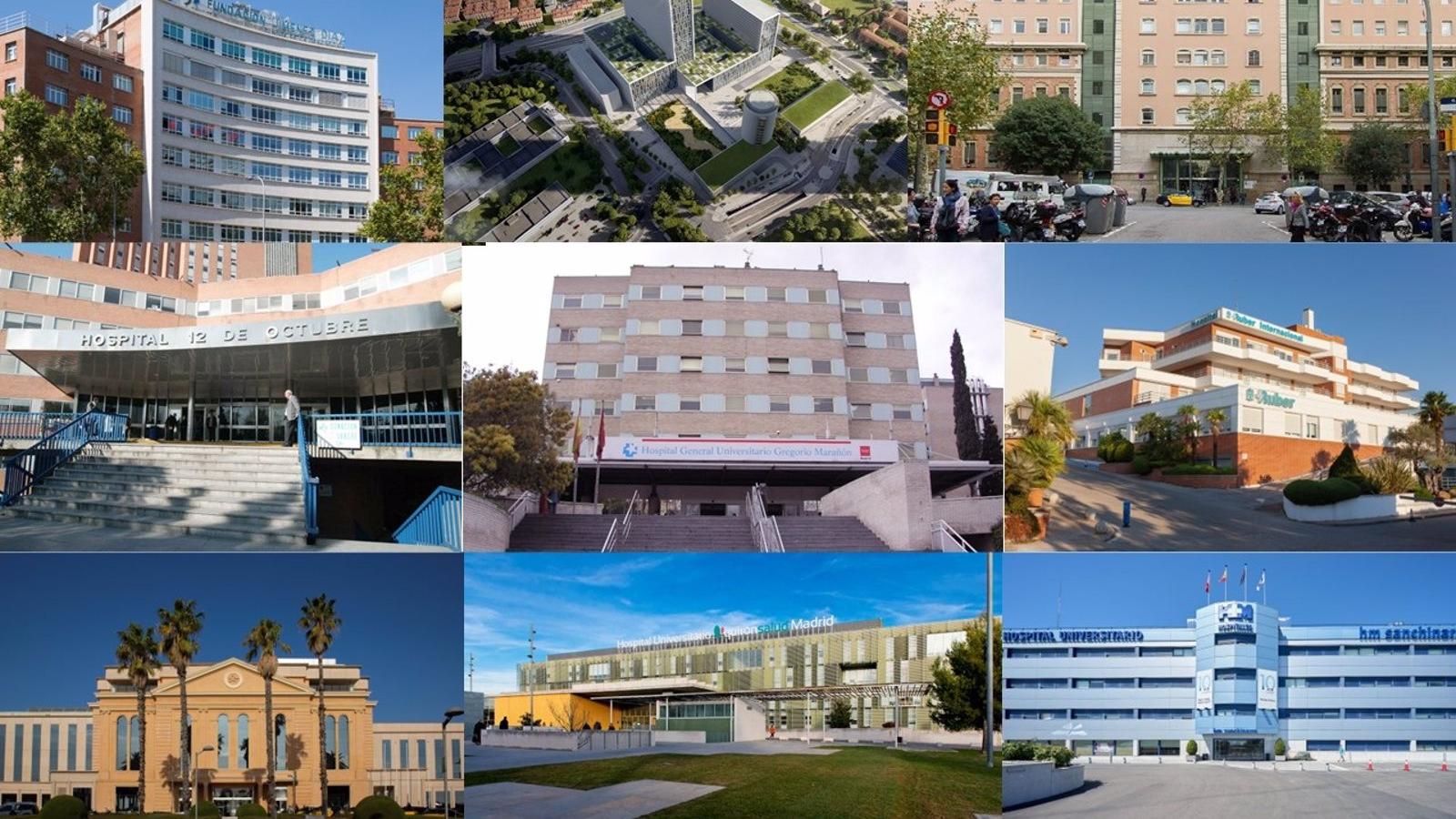 La Fundación Jiménez Díaz y La Paz lideran la lista 'Forbes' de 25 hospitales referentes en España