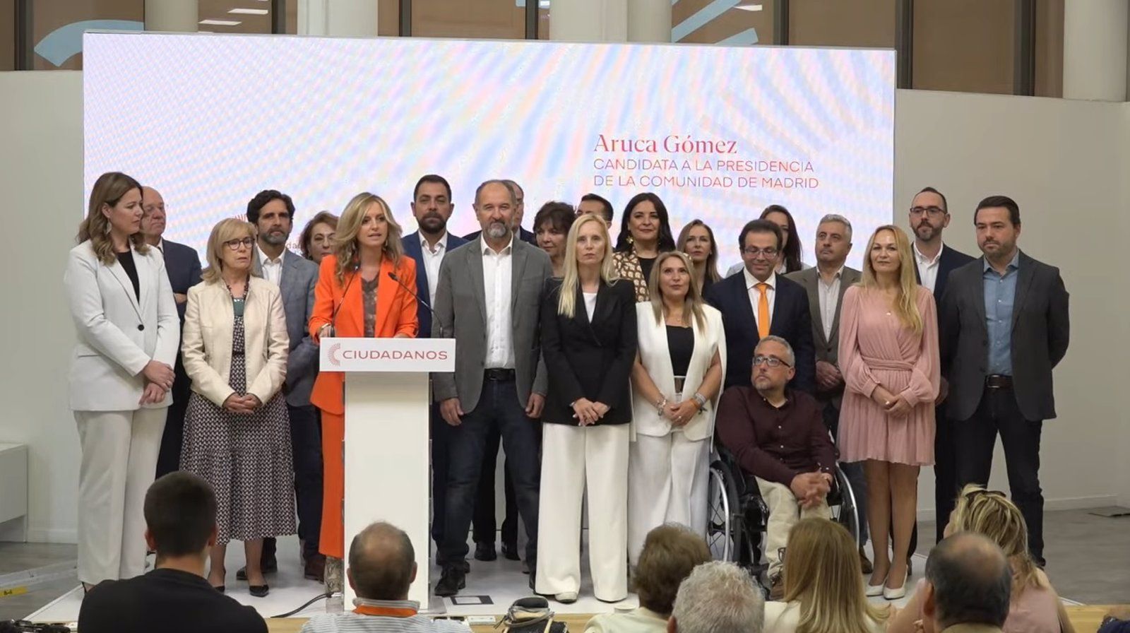 Aruca Gómez presenta su lista para el 28 de mayo cargada de "sangre municipal"