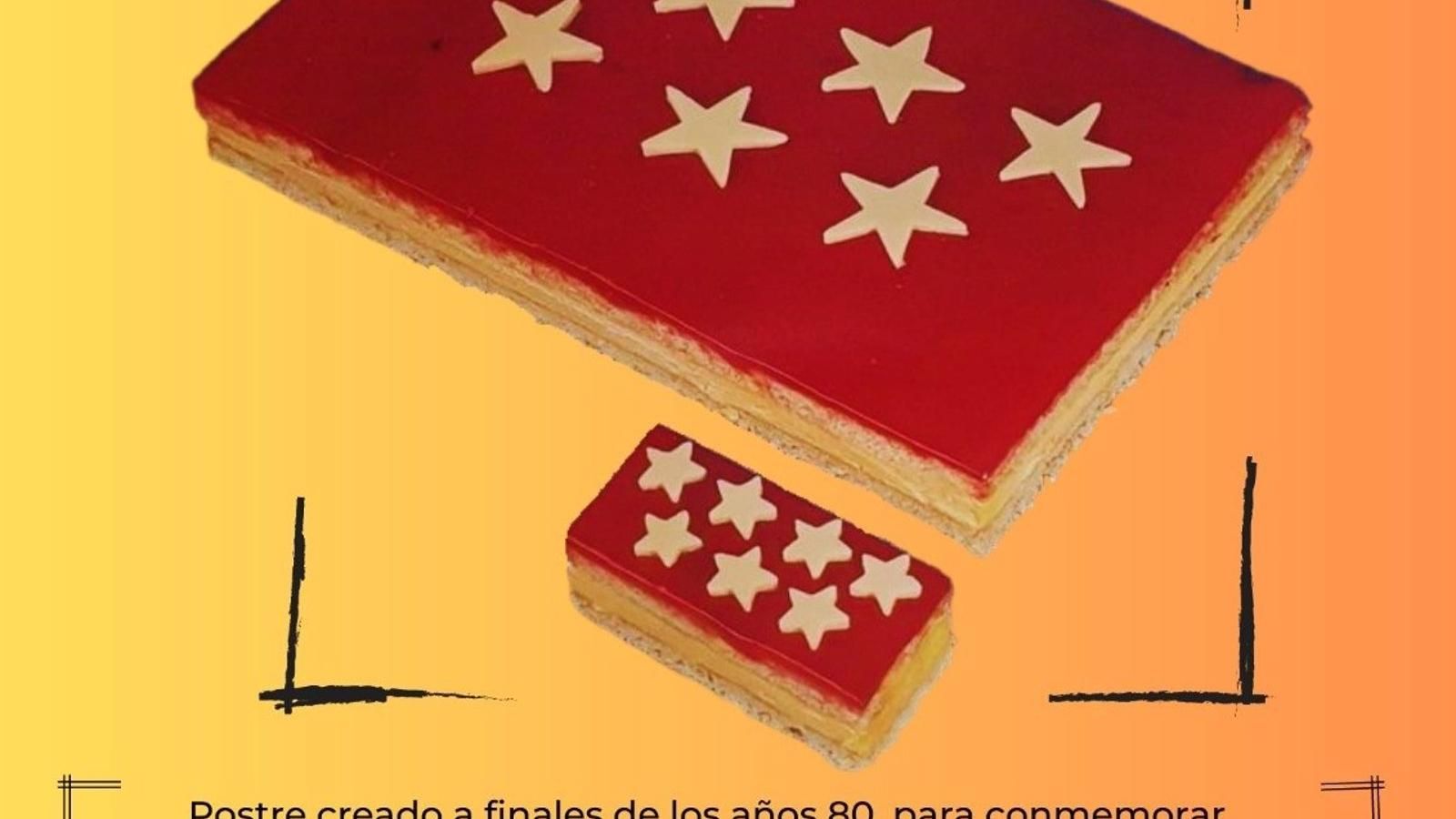 'Banderitas madrileñas', el postre para celebrar el 2 de Mayo y los 40 años del Estatuto de Autonomía