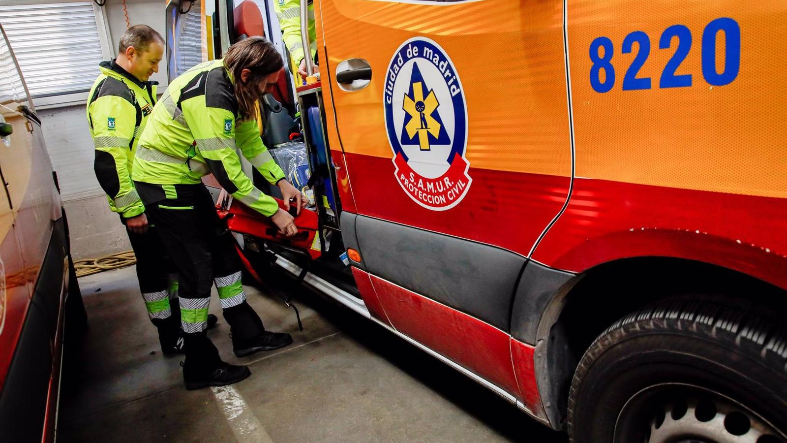 Hospitalizada una mujer después de ser agredida para robarle el bolso en Batán