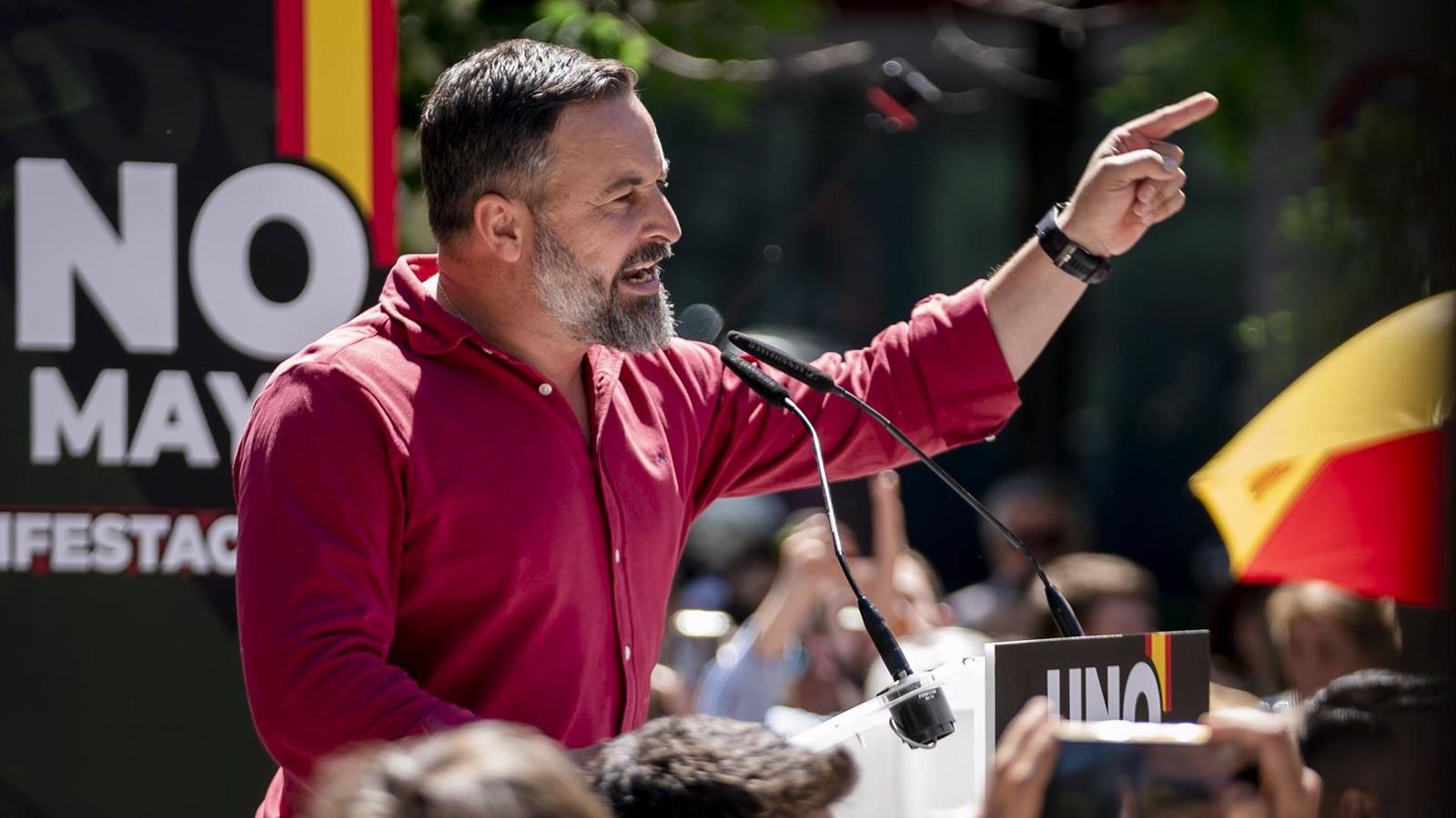 Abascal a Ayuso y Almeida: "Nos hemos portado demasiado bien. Hasta aquí hemos llegado"
