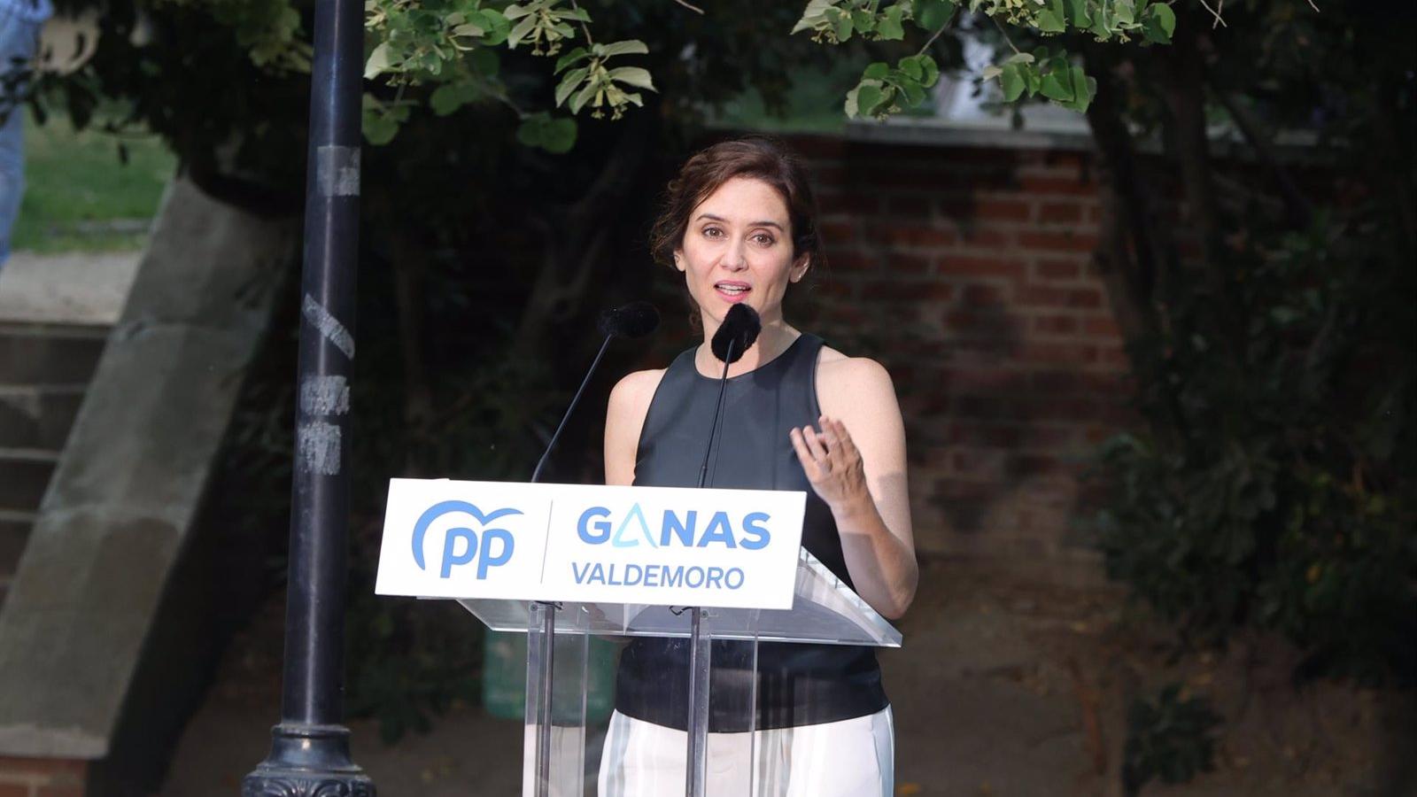 Díaz Ayuso denuncia que el concepto de justicia social se usa para justificar los abusos de poder
