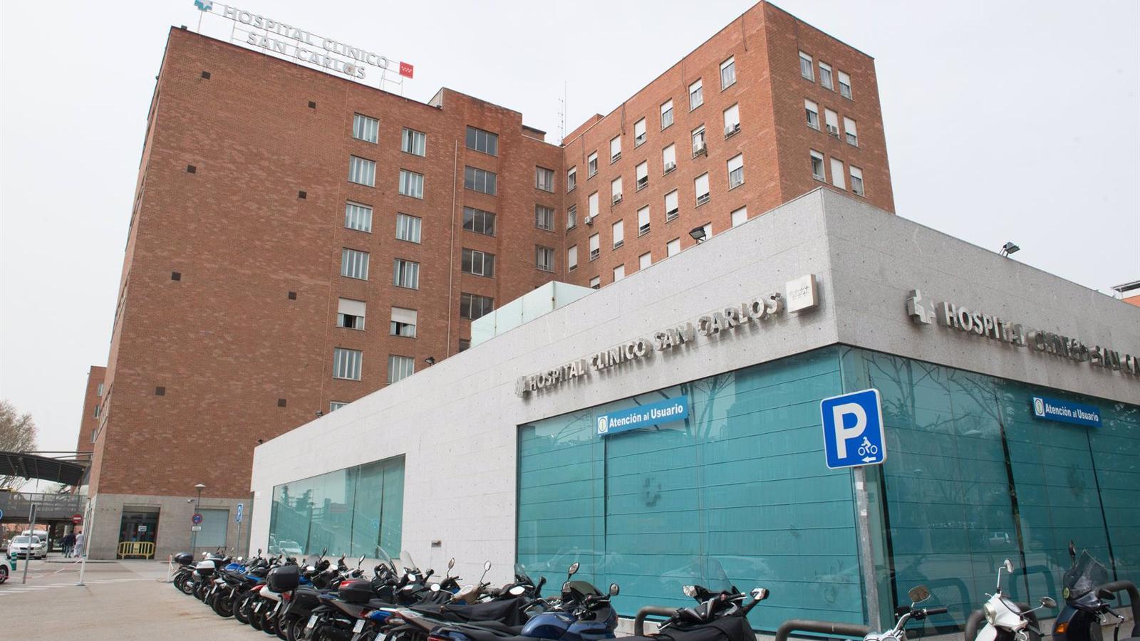  Un muerto y 24 heridos tras un incendio en una habitación del Hospital Clínico San Carlos