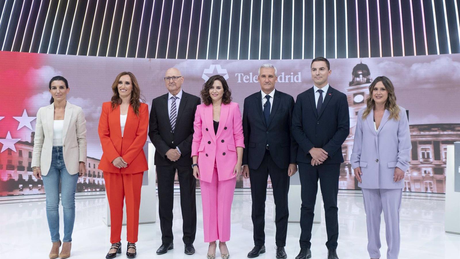 Todos contra Díaz Ayuso en un debate con la fiscalidad, la vivienda y los servicios sociales de protagonistas