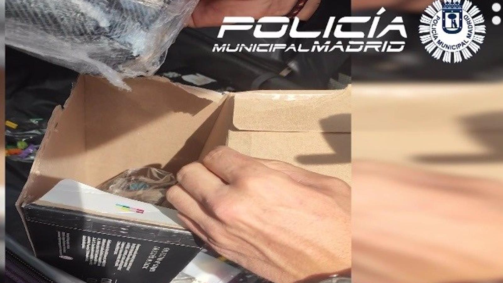 Detenida una mujer en Tetuán con nueve kilos de metanfetamina y cocaína en un taxi