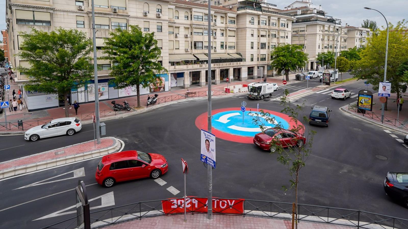Abiertas al tráfico cuatro nuevas rotondas del Torrejón