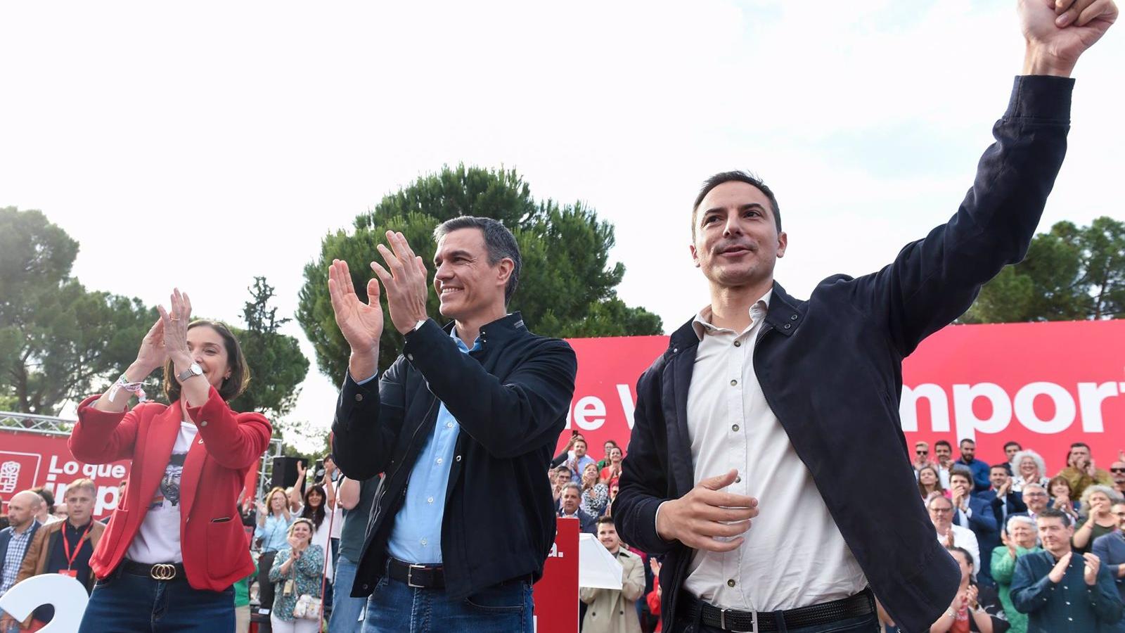 Pedro Sánchez pide concentrar el voto de la izquierda en Madrid en el PSOE