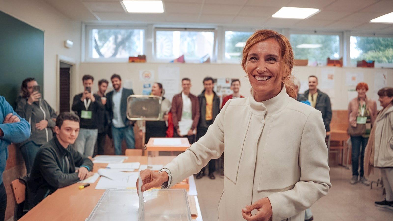 Mónica García afirma que hoy habrá una "sorpresa" para los ciudadanos que voten por el futuro de Madrid