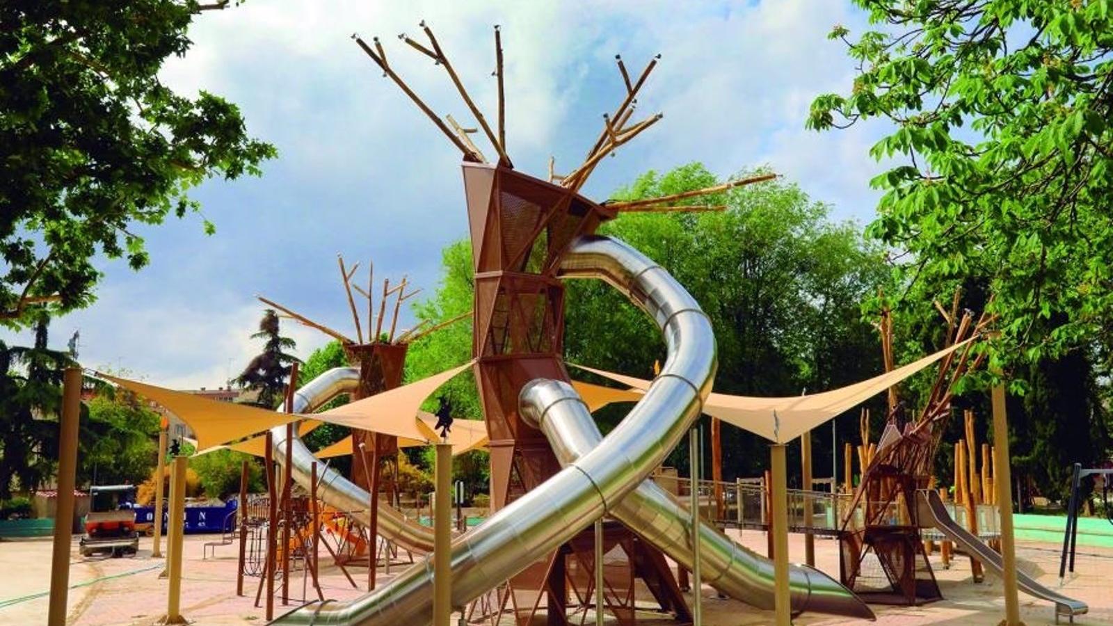 El nuevo Parque Comunidad de Madrid de Alcobendas y su 'Bosque encantado' abrirán este verano
