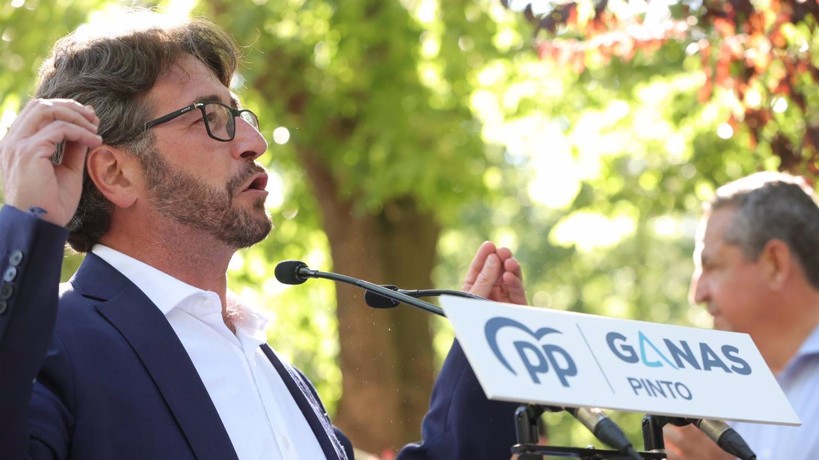 Salomón Aguado inicia sus contactos con Vox y Pinto Avanza para arrebatar la alcaldía al PSOE