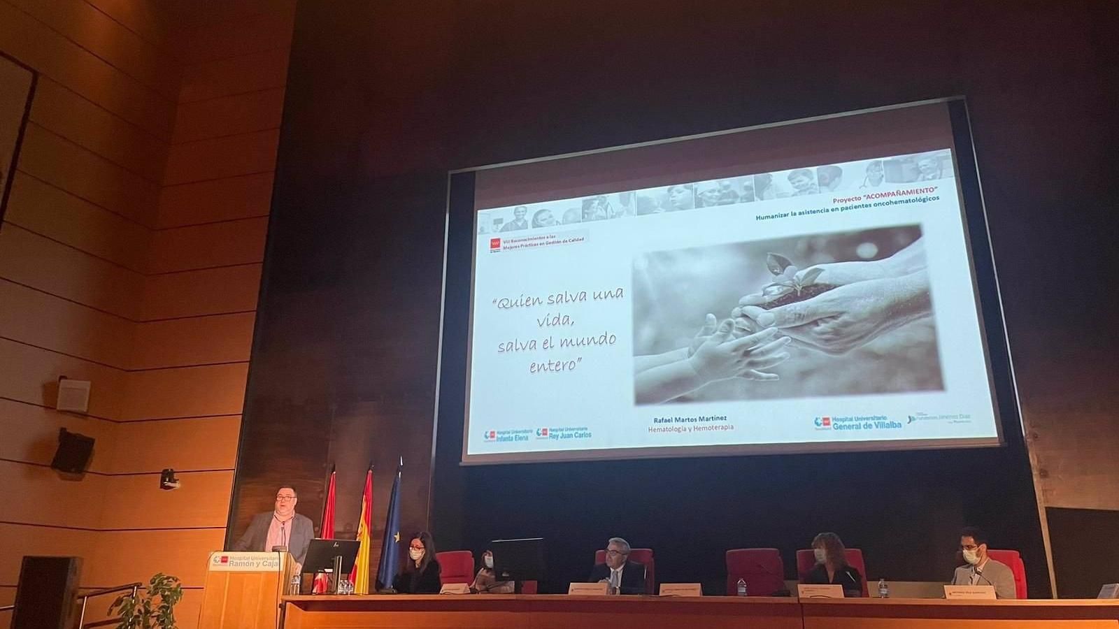 El proyecto 'Acompañamiento' del Hospital de Villalba mejora la calidad asistencial de pacientes oncohematológicos