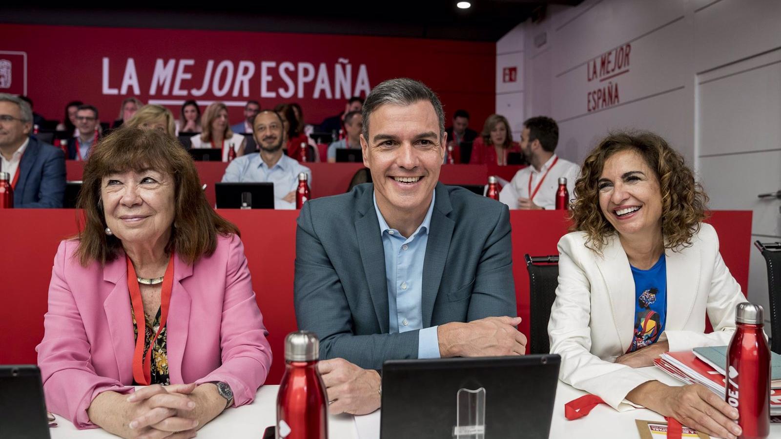 Sánchez apela a la unidad de PSOE porque cree que "la victoria es posible" y ve "positivo" el acuerdo de Sumar