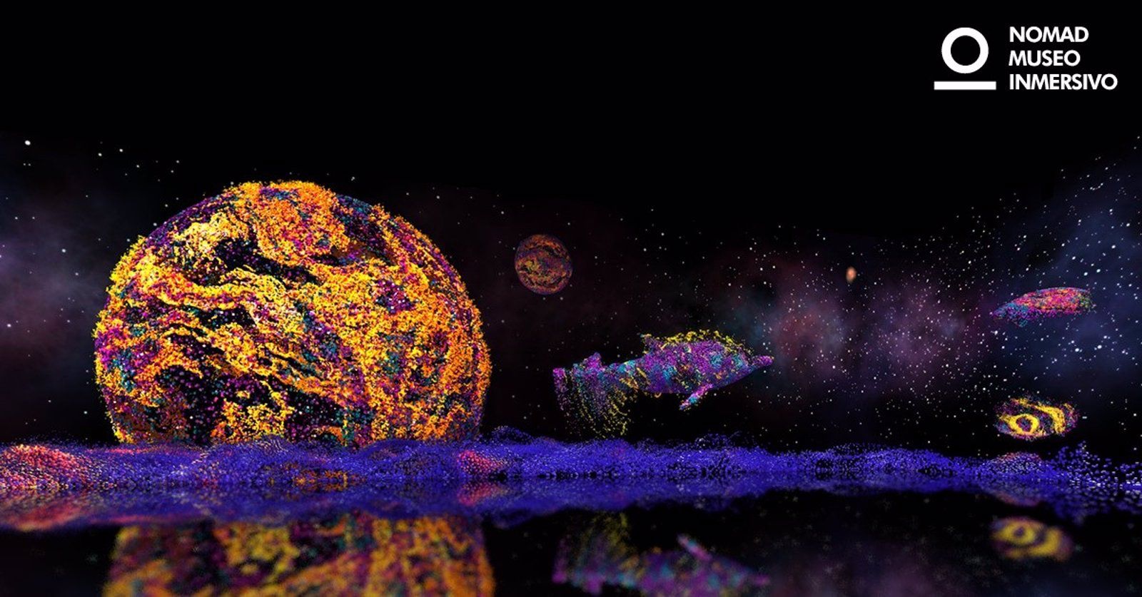 El museo Nomad Inmersivo arranca con 'Utopía 1.0', una combinación de IA y universo