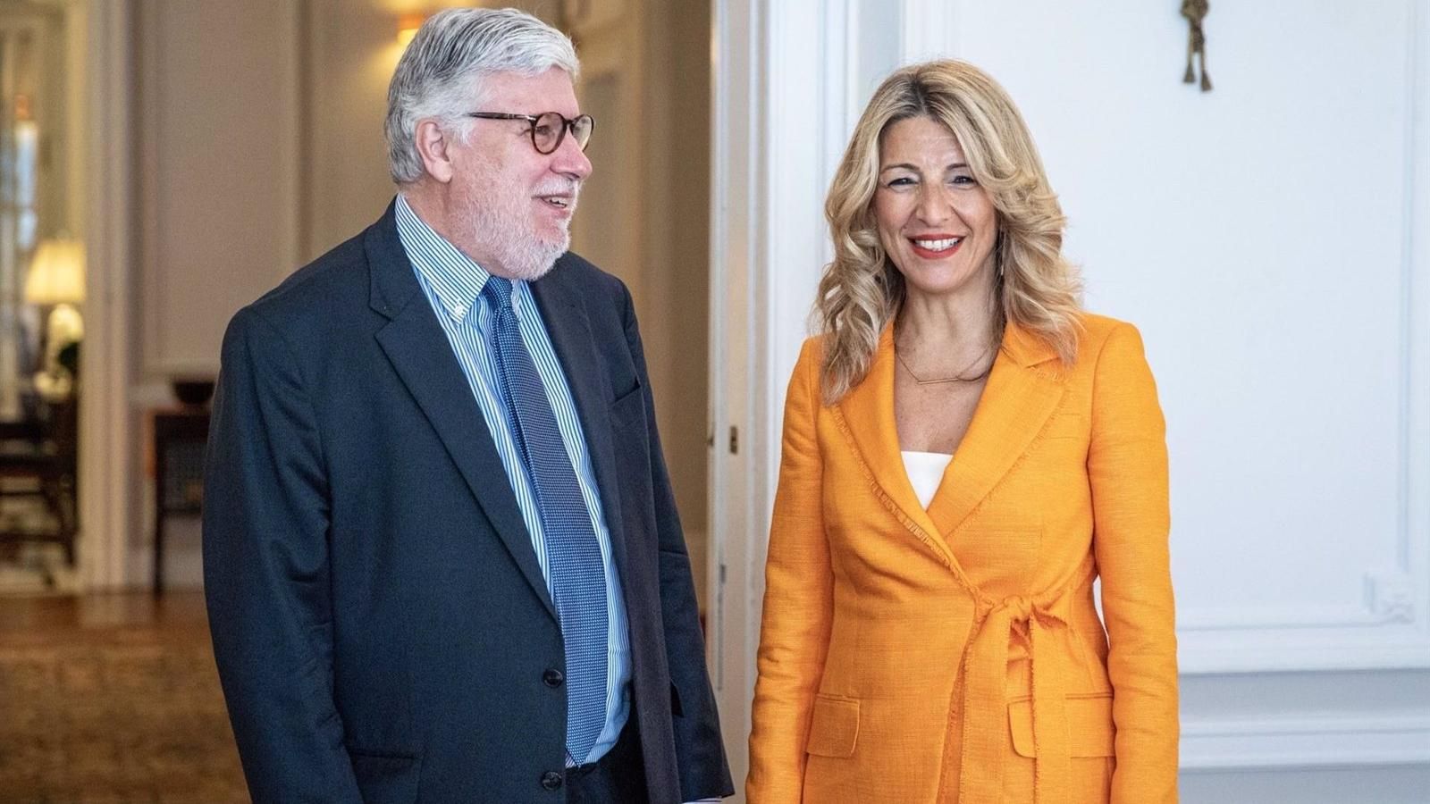 Díaz pone de número dos en Madrid al embajador de España ante la ONU 