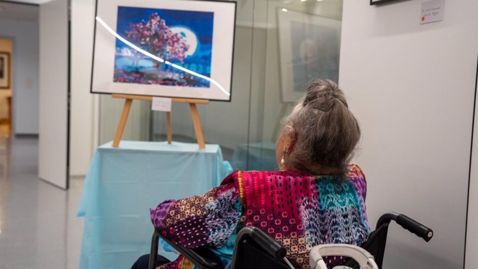 El Infanta Elena acoge la exposición 'Dando color a la vida' para cumplir el último deseo de una paciente geriátrica
