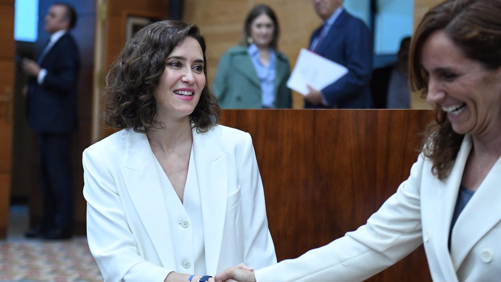 Mónica García se reivindica como "líder de la oposición" en la Asamblea y asegura que fiscalizará "el rodillo" de Ayuso